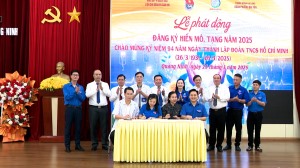 Đoàn thanh niên phát động Đăng ký hiến tặng mô, tạng năm 2025