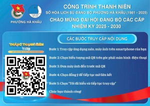Ra mắt Công trình thanh niên “Số hóa lịch sử Đảng bộ phường Hà Khẩu”