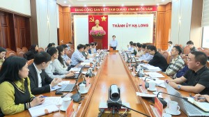 Hội nghị BTV Thành ủy: Đánh giá kết quả công tác quý 1 năm 2025