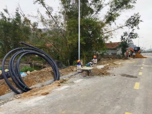Đẩy nhanh tiến độ thi công các công trình cấp nước sạch khu vực vùng cao