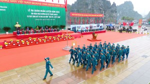 Lực lượng vũ trang tỉnh Quảng Ninh ra quân huấn luyện năm 2025