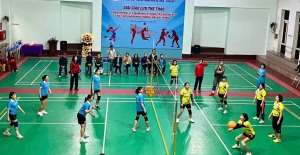 Giao hữu thể thao kỷ niệm ngày Quốc tế phụ nữ