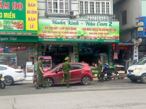 Công an phường: Tăng cường đảm bảo an ninh trật tự an toàn giao thông 