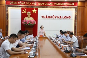 Thường trực Thành ủy giao ban công tác tuần cho nhiều ý kiến quan trọng.