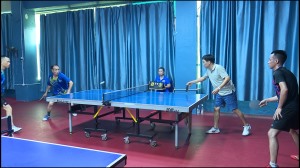 Phường Hồng Hà sôi nổi Giải bóng bàn chào mừng 135 năm Ngày sinh Chủ tịch Hồ Chí Minh.