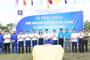 Phát động Tháng hành động về ATVSLĐ và Tháng Công nhân 2025: Đảm bảo an toàn, chăm lo người lao động từ những việc thiết thực