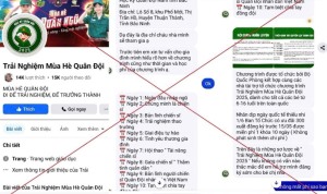 Cảnh giác lừa đảo mạo danh Học kỳ Quân đội, Trại hè Công an