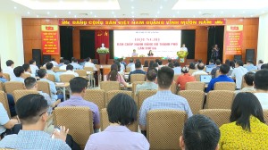 Hội nghị BCH Đảng bộ thành phố lần thứ 66