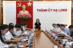 Thường trực Thành ủy giao ban công tác tuần từ 9/6-15/6/2025