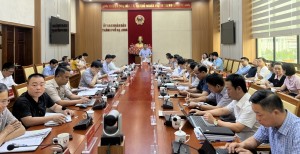 UBND TP họp phiên thường kỳ tháng 6 năm 2025